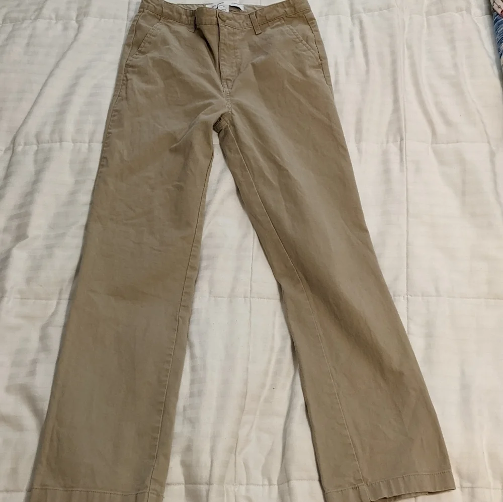 𝅺old Navy flat front straight leg pants size 12